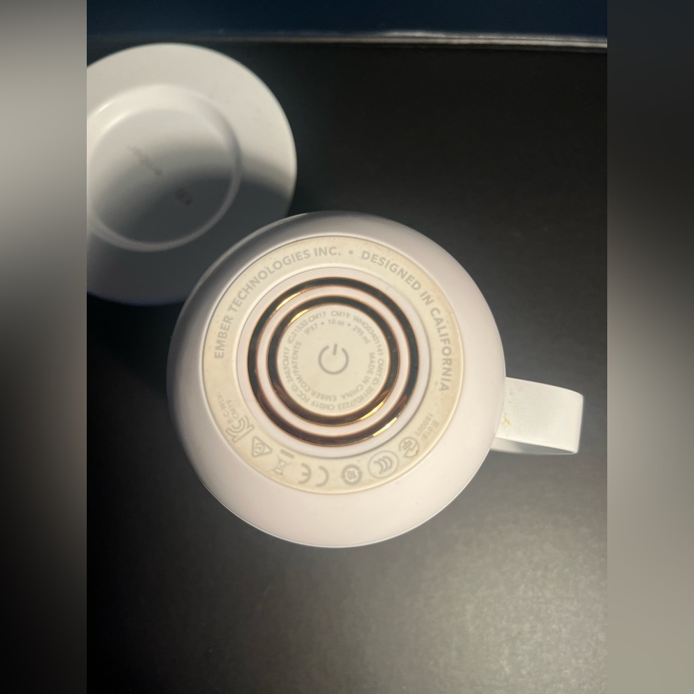 Ember White Smart Mug with Charging Coaster ☕️☕️☕️☕️☕️☕️☕️☕️☕️☕️☕️☕️☕️☕️☕️☕️ - Picture 9 of 13